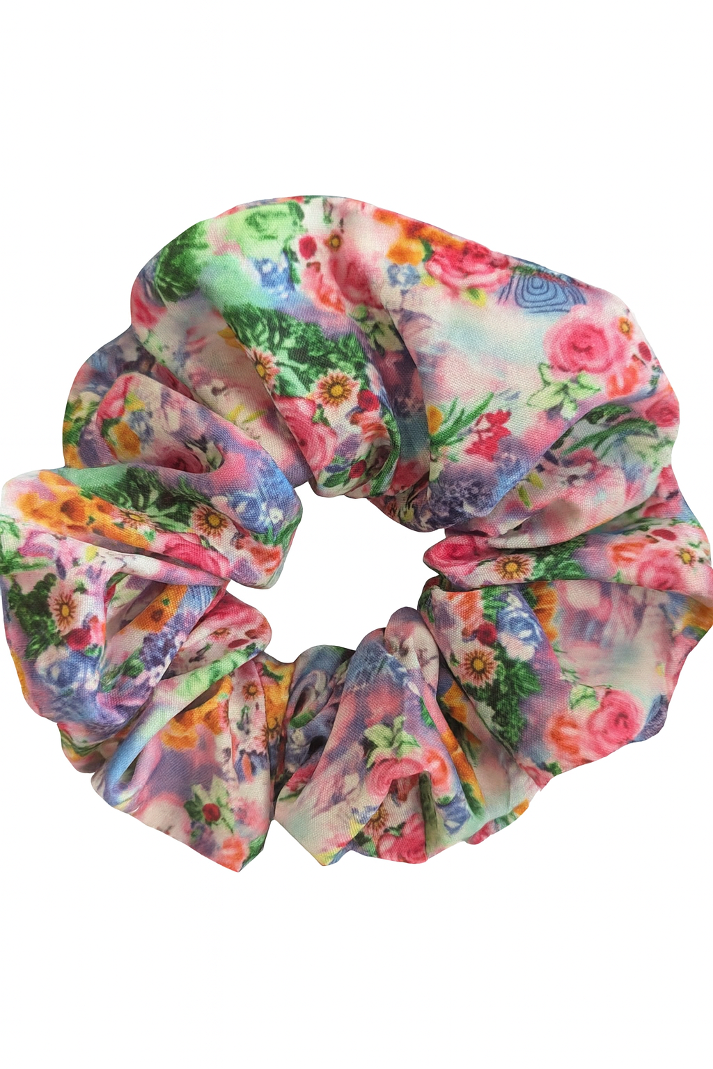 Light Rubi floral scrunchie