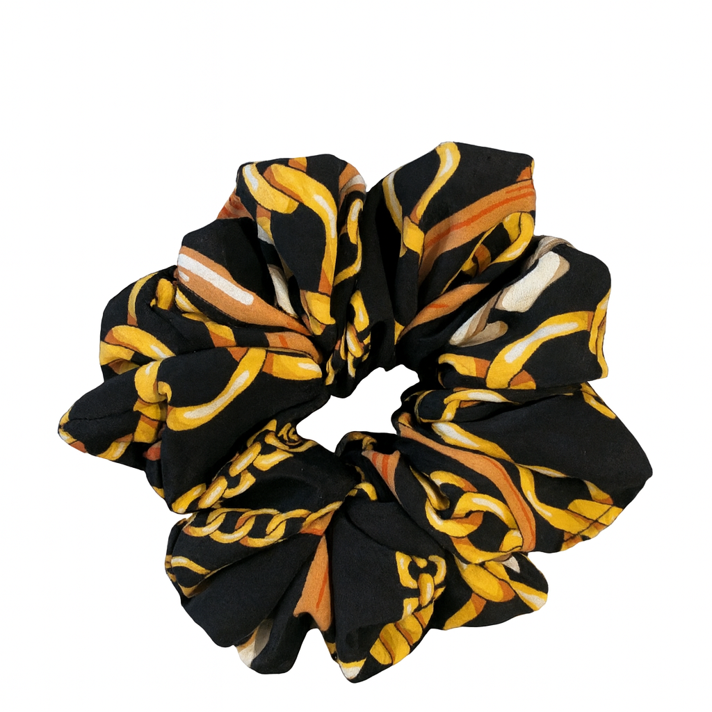 Chain luxury  scrunchie